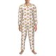 thumbnail image 3 of Fotbe Avocado Lovers Pijama de Hombre con Estampado de Manga Larga, Conjunto de 2 Piezas, Ropa de Dormir Suave y Cómoda con Bolsillos-Medium, 3 of 7