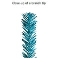thumbnail image 6 of 4.5 ft Pre-Lit Teal Tinsel Artificial Tree, 6 of 7