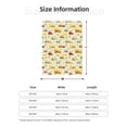 thumbnail image 5 of Sikiie Heavy Equipment Cozy Flannel Fleece Throw Blanket: Lightweight & Thick for All Seasons - Perfect for Women, Men, & Kids"60"x50", 5 of 6