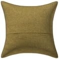 thumbnail image 2 of Stylo Culture Indian Decorative Throw Pillow Covers 16 x 16 Elephant Gold Thread Embroidered Olive Green Ethnic 40 x 40 cm Home Decor Cotton Square Cushion Covers | Set Of 2, 2 of 3