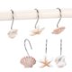 thumbnail image 5 of Juego De Ganchos Colgantes Con Forma De Concha De Estrella De Mar, Juego De Ganchos Colgantes De Acero Inoxidable Para Cortina Minnieouse HA026411-01, 5 of 7