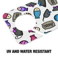thumbnail image 3 of Cat Toys Mouse Fish Catnip Pattern Plastic Door Knob Hanger Sign, 3 of 6