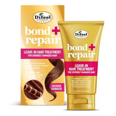 Difeel Bond & Repair Leave in Hair Treatment for Severely Damaged Hair 2.5 oz.