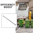 thumbnail image 3 of HAMPPLIES 1Set Silver Trash Bin Metal Axle Rod for Garden Trailer Cart Usage, 3 of 8