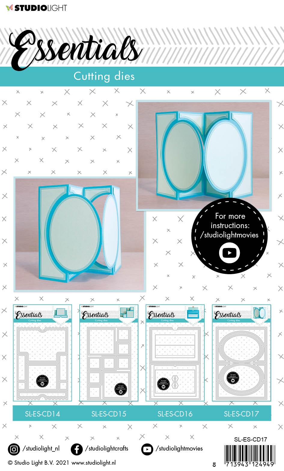 Studio Light Essentials Cutting DieNR. 17, Cardshape