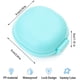 thumbnail image 1 of Jabonera de viaje, 4 piezas de jabonera de plástico con tapa, jabonera portátil, jabonera impermeable, para baño, viajes, senderismo, camping (verde, azul, morado, rosa) Ormromra YQ-2931, 1 of 5