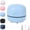 Light Blue, variant on Portable Mini Desk Vacuum Cleaner, Handheld Vacuum with USB-C Charging, Quiet Keyboard Cleaner for Home, Office, and Car