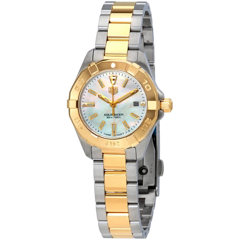 TAG Heuer Aquaracer Quartz Ladies Mother of Pearl Steel and