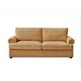 thumbnail image 2 of US Pride Furniture Viviana 76" W Polyester Cushion Back Sofa Bed, Yellow, 2 of 5