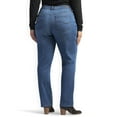 thumbnail image 3 of Lee Womens's Plus Stretch Relaxed Fit Straight Leg Jean, 3 of 3
