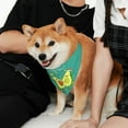 thumbnail image 3 of Kll Funny Avocado Dog Bandanas,Triangle Reversible Pet Scarf For Small Medium Large And Extra Large Dogs-Large, 3 of 7