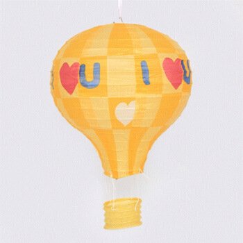 Linternas de papel con globos aerostáticos colgantes, decoración de fiesta para cumpleaños, bodas, Navidad, mercado de compromiso
