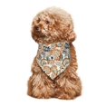 thumbnail image 4 of Disketp Floral Paisley Dog Bandanas 1PC Triangle Adjustable Puppy Bandana Bib Handkerchief for Large Medium Girl Dogs Pets Gift, 4 of 6