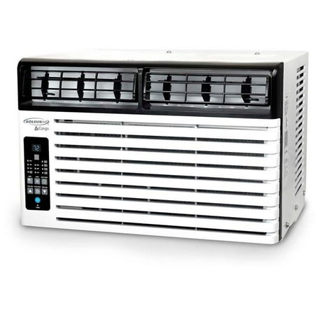 115 V Window Mounted 8,500 BTU Air Conditioner with LCD Remote Control - White &