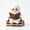 B, variant on Cadancy Halloween Ghost Figurine Rock Hand Gesture Resin Tabletop Decoration Cute Spooky Miniature Statue Office Desk Shelf Decor Party Favors Funny Novelty Gift Home Decor Ornament