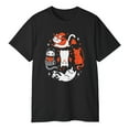 thumbnail image 3 of Spooky Kitty Halloween T-Shirt – Cute Black Cat Graphic Tee, Funny Unisex Trick-or-Treat Shirt for Cat Lovers, 3 of 5