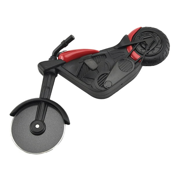 Cortador de Pizza antiadherente en forma de motocicleta rueda para pastel Ehuebsd Waffles cuchillo de corte para cocina suministros fáciles para el hogar