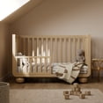 thumbnail image 5 of Art of Nursery by Storkcraft Amalfi Deluxe 5-in-1 Convertible Crib with with Bonus Toddler Guardrail, Driftwood, 5 of 20