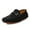 Black, variant on Big Size Men's Casual Loafers Slip On Leather Shoes Comfortable Lightweight Driving Shoes Male Moccasins Classic Penny Loafer Flats Boat Shoes Outdoor Walking Shoes