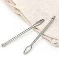 thumbnail image 6 of WHAMVOX  50 Pcs Sewing Thread Guide Hand Pull Drawstring Threader Silver, 6 of 8