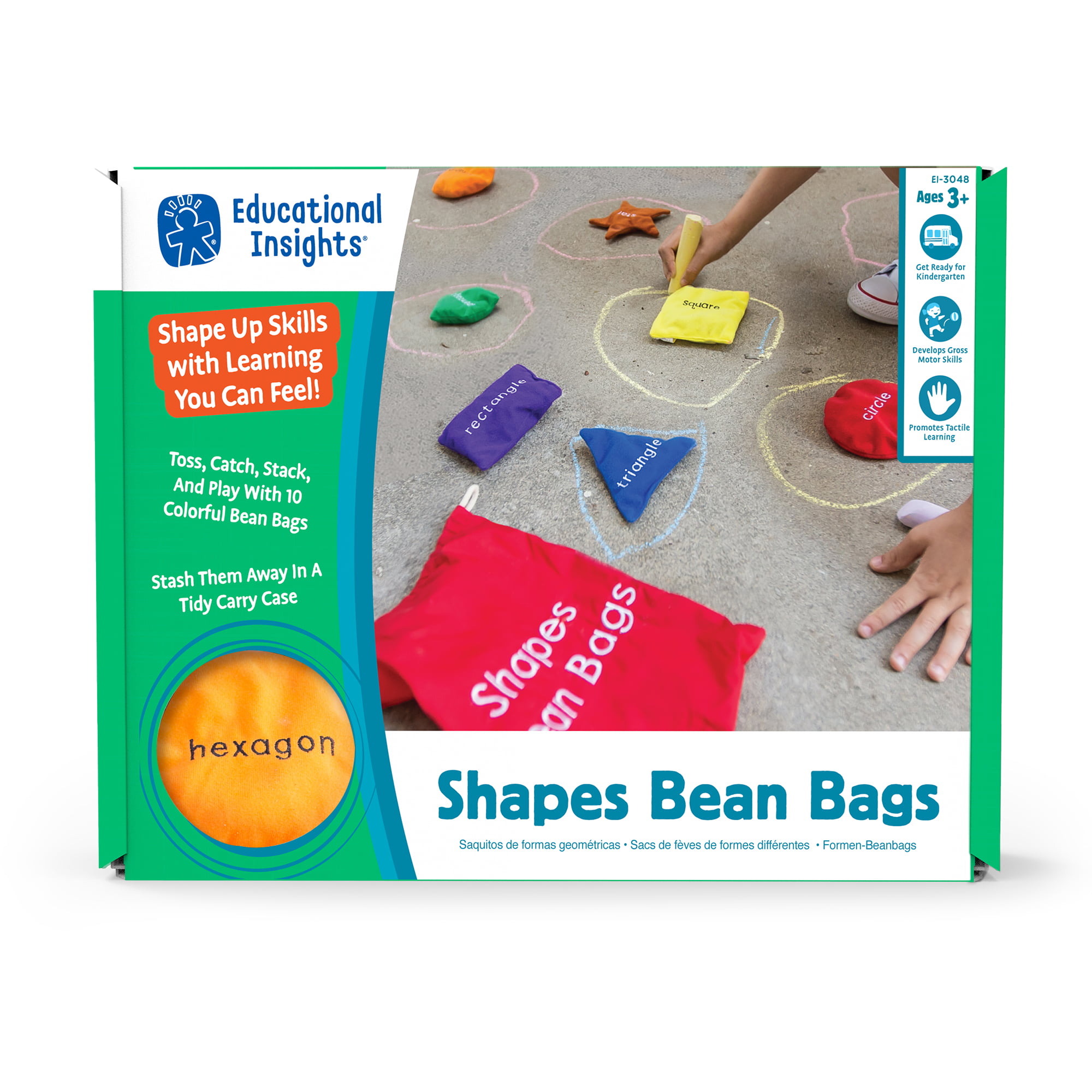 Educational Insights Shapes Bean Bags 