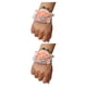 thumbnail image 1 of Toystoory Ramillete de muñeca con rosa encantadora, accesorio hermoso y femenino, ramillete de muñeca con rosa de satén hecho a mano Type2 NO2, 1 of 6