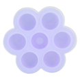 thumbnail image 3 of Molde para congelador de alimentos BuyWeek 7 cavidades silicona azul rosa morado naranja, 3 of 12