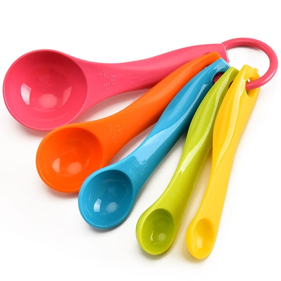 5PCS Measuring Spoons Set for Dry and Liquid Ingredients Baking Utensils Cookware Set Kitchen Gadgets
