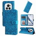 thumbnail image 3 of Funda tipo cartera GANGXUN para Honor Magic 6 Pro , diseño girasol, cuero PU, soporte, cierre magnético, tarjetero, 3 of 5