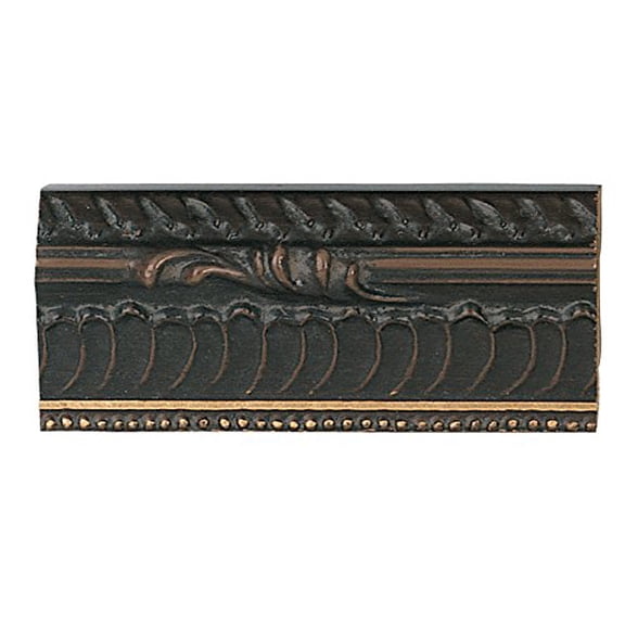Picture Frame Moulding (Wood) 18Ft Bundle - Ornate  Finish - 1" Width - 7/16" Rabbet Depth