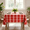Red+White, variant on Sevenstars Blue Plaid Tablecloth Rectangle Gingham Table Cloth Polyester Washable Table Cover for Dinner Party, Blue and White, 60" x 84"