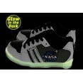 thumbnail image 3 of SG Footwear NASA Boys Sneakers Glow Court Casual Shoes, Size 12 White, 3 of 6