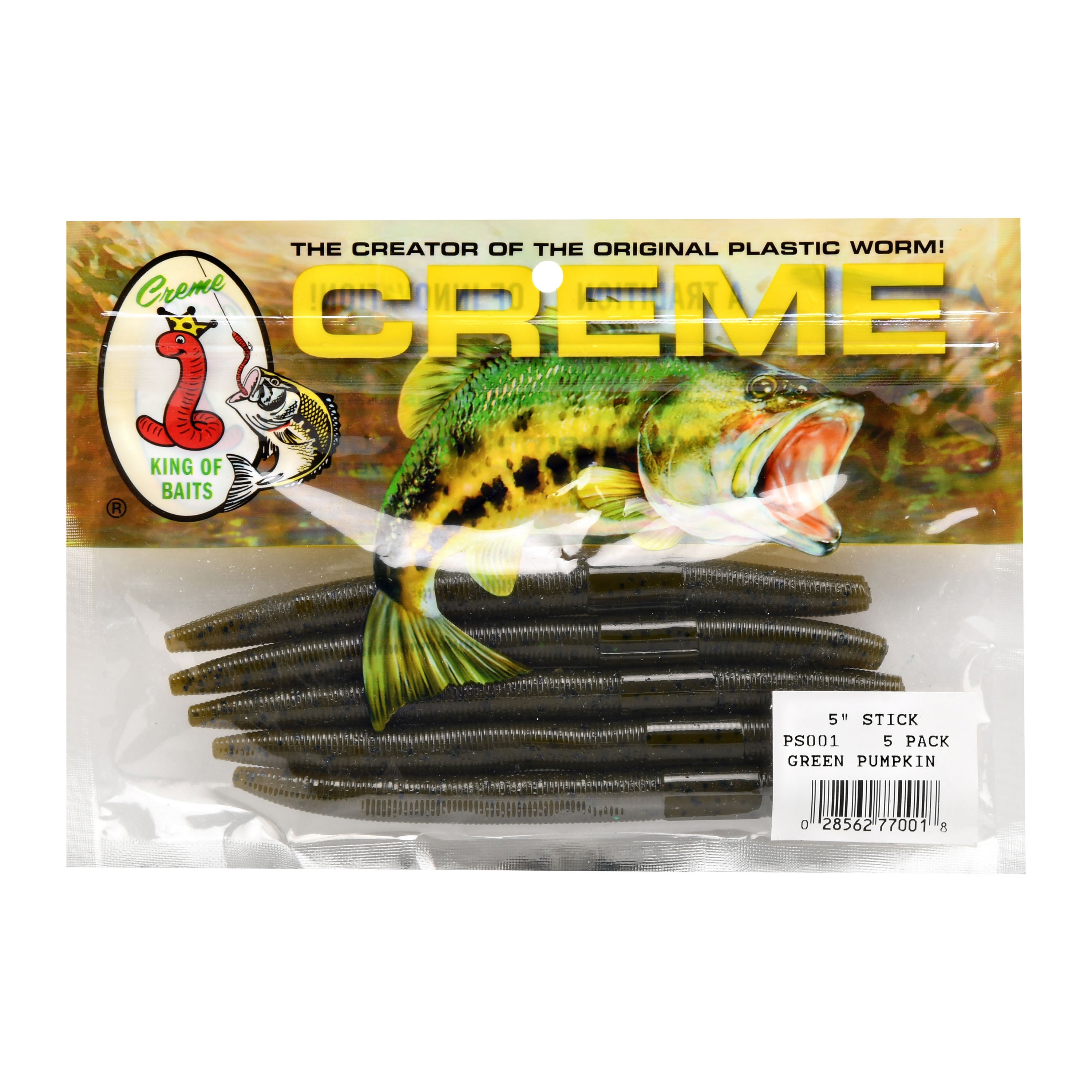Key Lime Pie Pack of 8 Big Bite Baits 6-Inch Trick Stick Lures