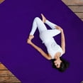 thumbnail image 5 of Gymax Large Yoga Mat 7' x 5' x 8 mm Thick Workout Mats for Home Gym Flooring Purple, 5 of 10