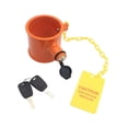 thumbnail image 3 of koolsoo Coupler Lock Cylindrical Durable Towing Lock for RV Towed Vehicle Truck, 3 of 8