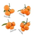 thumbnail image 3 of CIYISON Simulation Tangerine Fruit Artificial Tangerine Photography Props for Party Decorations, Realistic Foams Tangerine, 3 of 13