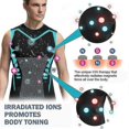 thumbnail image 2 of Posture Corrector Vest For Men, Ionic Shaping Sleeveless Shirt, 2 of 5