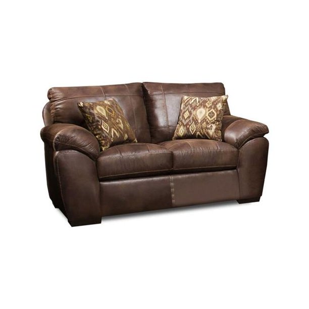 Chelsea Home Furniture 5288A2LSB Sable Delaware Loveseat, Brown
