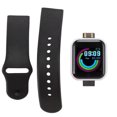 thumbnail image 2 of Montre Intelligente Traqueur de Mise en Forme, Réveil Montre Intelligente de Sport Guidage de Respiration Rappel de Sédentarité pour Hommes pour Système IOS Noir,Argent Blanc,Brun Rose,Blanc Noir, 2 of 7