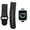 White Black, variant on Rupoun 1.44 inches / 3.65 cm Screen Sports Smartwatch in White Black. Health Care Fitness Tracker with Sleep Monitoring, Step Counting, IP65 Waterproof, Call Message Reminders for Men Women