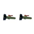 thumbnail image 3 of relayinert IBC Conteneur en Plastique Robinets Réservoir On / Off Contrôle Connecteurs Raccords Barils Accessoire Remplacement des Pièces Droite 32mm 2PCS, 3 of 6