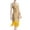 a15-yellow wedding guest dresses for women, variant on Womens Fall Wedding Guest Dresses Semi Formal V Neck Long Dresses Plus Size Formal Dresses Bodycon Wrap Dress Cute Side Slit Party Gown