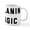 White, variant on CafePress - Melanin Magic - 11 oz Ceramic Mug - Novelty Coffee Tea Cup