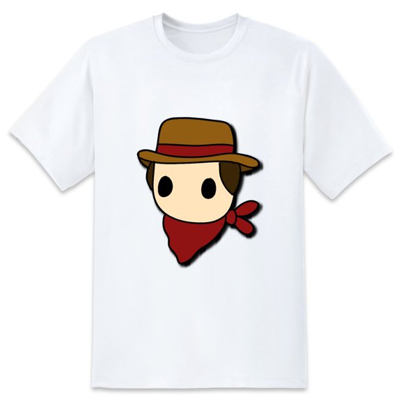 Men's Graphic TeeCowboy Letter Print T-Shirts Round Neck Short Sleeves Sizes XS-5XL Summer Daily Casual Tops