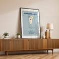 thumbnail image 2 of John Collins - England United Kingdom Illustration Cocktail Lemon Modern Art Kitchen Decor Typography Fruit Bar Black Framed Wall Art Print 20 x 30 inches, 2 of 8