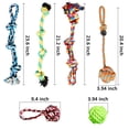 thumbnail image 4 of Juguetes de Cuerda Youngever Multicolor para Perros XL Grandes, 4 of 4