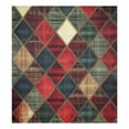 thumbnail image 6 of Yayeee Magnetic Dishwasher Cover for The Front Decoration Home Kitchen Machine Sticker Protector, Dark Tartan Pattern, 6 of 6