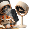 thumbnail image 2 of Purificador de humo portátil, purificador de humo, ventilador, campana extractora con filtro de carbón activado reemplazable de algodón para interiores, 2 of 8