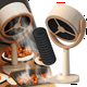 thumbnail image 2 of Purificador de humo portátil, purificador de humo, ventilador, campana extractora con filtro de carbón activado reemplazable de algodón para interiores, 2 of 8