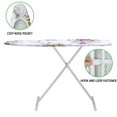 thumbnail image 5 of Ironing Board Cover Pad 15x54 Inch with Elastic Edge and Hook and Loop Fastener Scorch and Stain Resistant Cotton Ironing Cover with Thick Pad, (Ironing Board Not Included) Style 3, 5 of 10